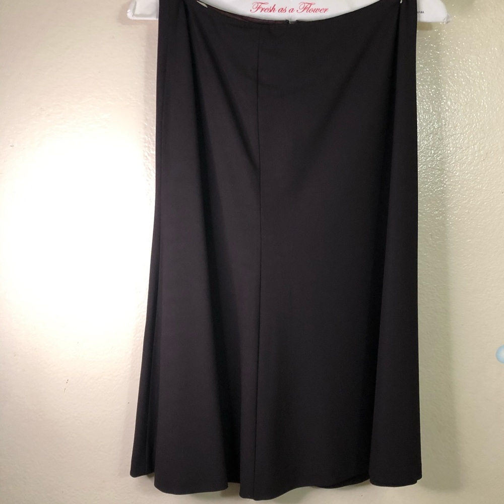 Calvin Klein Flare Skirt, brown, size 2